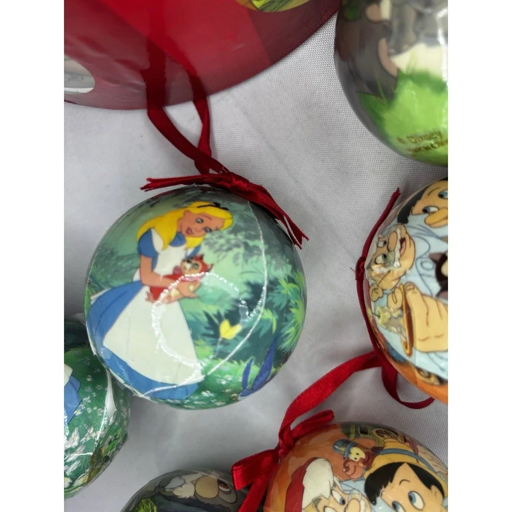 1999 Disney Ornaments A Christmas To Remember Set 12 Includes Original Box
